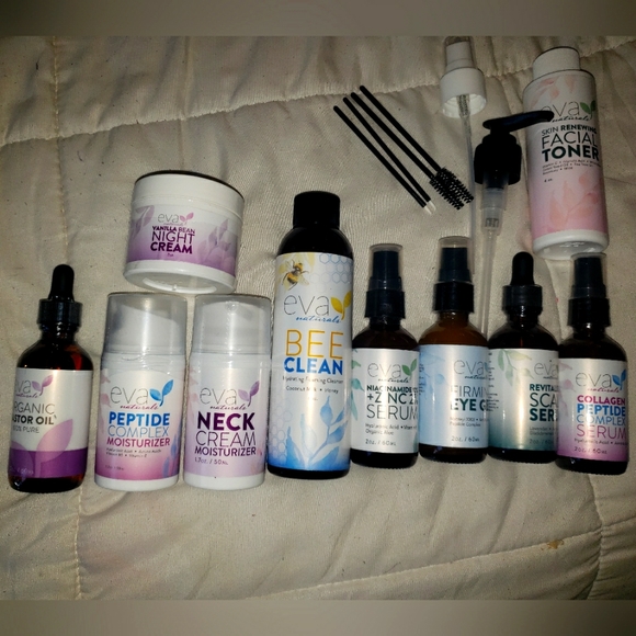 10 Products From Eva Naturals BRAND NEW NEVER USED!
